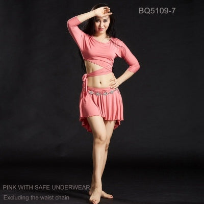 SHOWYOU Professional And Sexy 8 Colors Polyester Belly Dance Dress Belly Dancing Costumes Oriental Belly Dance Costumes