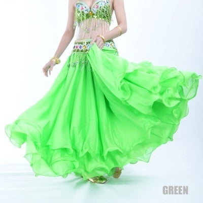 2023 Professional and Sexy 14 Color 3 Layer Chiffon Skirt, Belly Dance Skirt, Belly Dance Clothing, Belly Dance Clothes