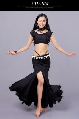 SHOWYOU 5 Colors Polyester Morden Dance Dress Belly Dance costumes Belly Dance Dress