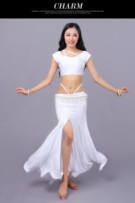 SHOWYOU 5 Colors Polyester Morden Dance Dress Belly Dance costumes Belly Dance Dress