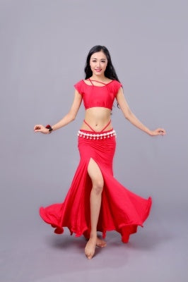 SHOWYOU 5 Colors Polyester Morden Dance Dress Belly Dance costumes Belly Dance Dress