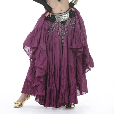 SHOWYOU 12 Color 16m(about37.8") Tribal Skirt, Tribal Dance, Skirt, Belly dance, Gypsy Skirt, Big Swing Skirt, Belly Dance, Flax Dance skirt