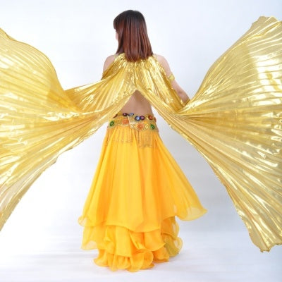 Opening Isis Branching Belly Dance Magic Yarn Wings Transparent Belly Dance Wings