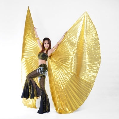 Opening Isis Branching Belly Dance Magic Yarn Wings Transparent Belly Dance Wings