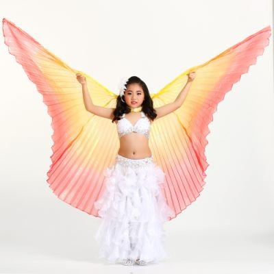 47.2"(120CM) Light Weight Children's Belly Dance Colorful Wings Isis Wings Colorful Wings Costumes