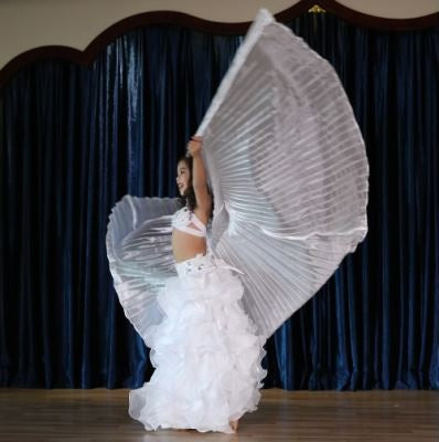 47.2"(120CM) Light Weight Children's Belly Dance Colorful Wings Isis Wings Colorful Wings Costumes