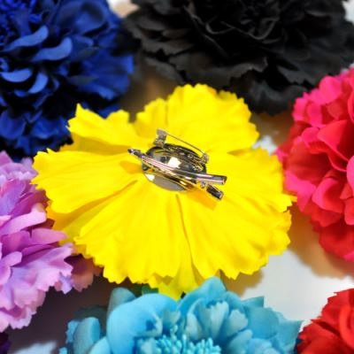 Barrettes à nœuds pour cheveux doublées de fleurs de pivoine en térylène pour filles et femmes, 14 couleurs, 2023