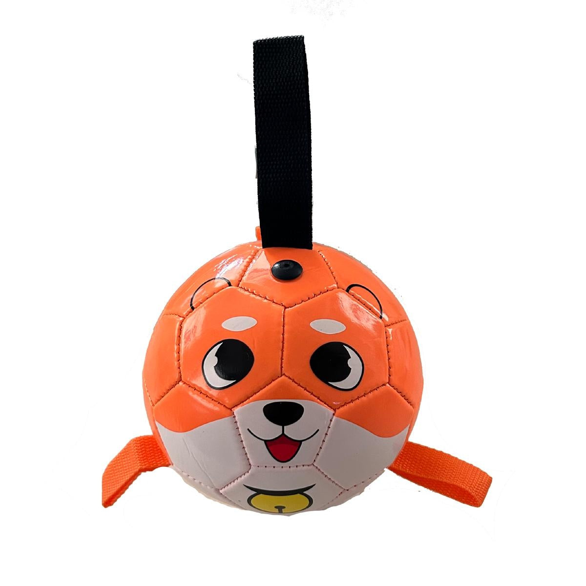 New Arrivals Soccer Ball with Straps, Interactive Puppy Toys for Tug of War, Birthday Gifts, Durable Water Toy for dog