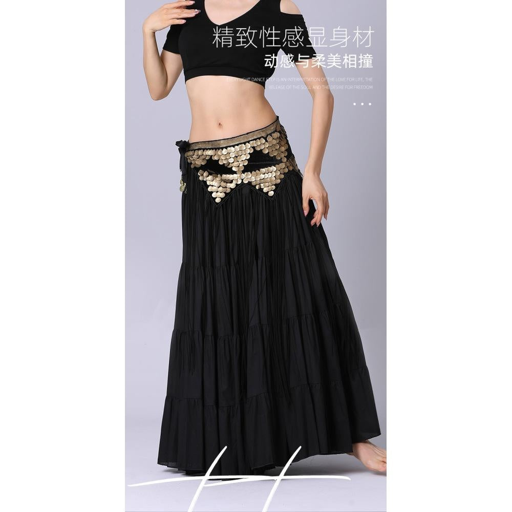 Sequin Long Tassel Waist Chain, Belly Dance Waist Chain