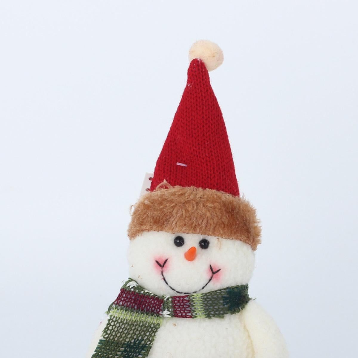 Christmas decoration supplies snowman Santa Claus cartoon doll Christmas atmosphere arrangement creative holiday gifts