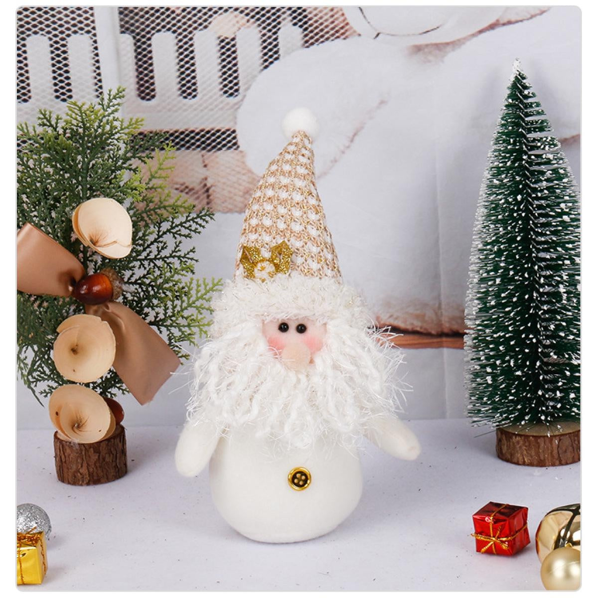 Christmas dwarf doll supplies old man snowman doll Christmas decoration products Christmas gift ornaments