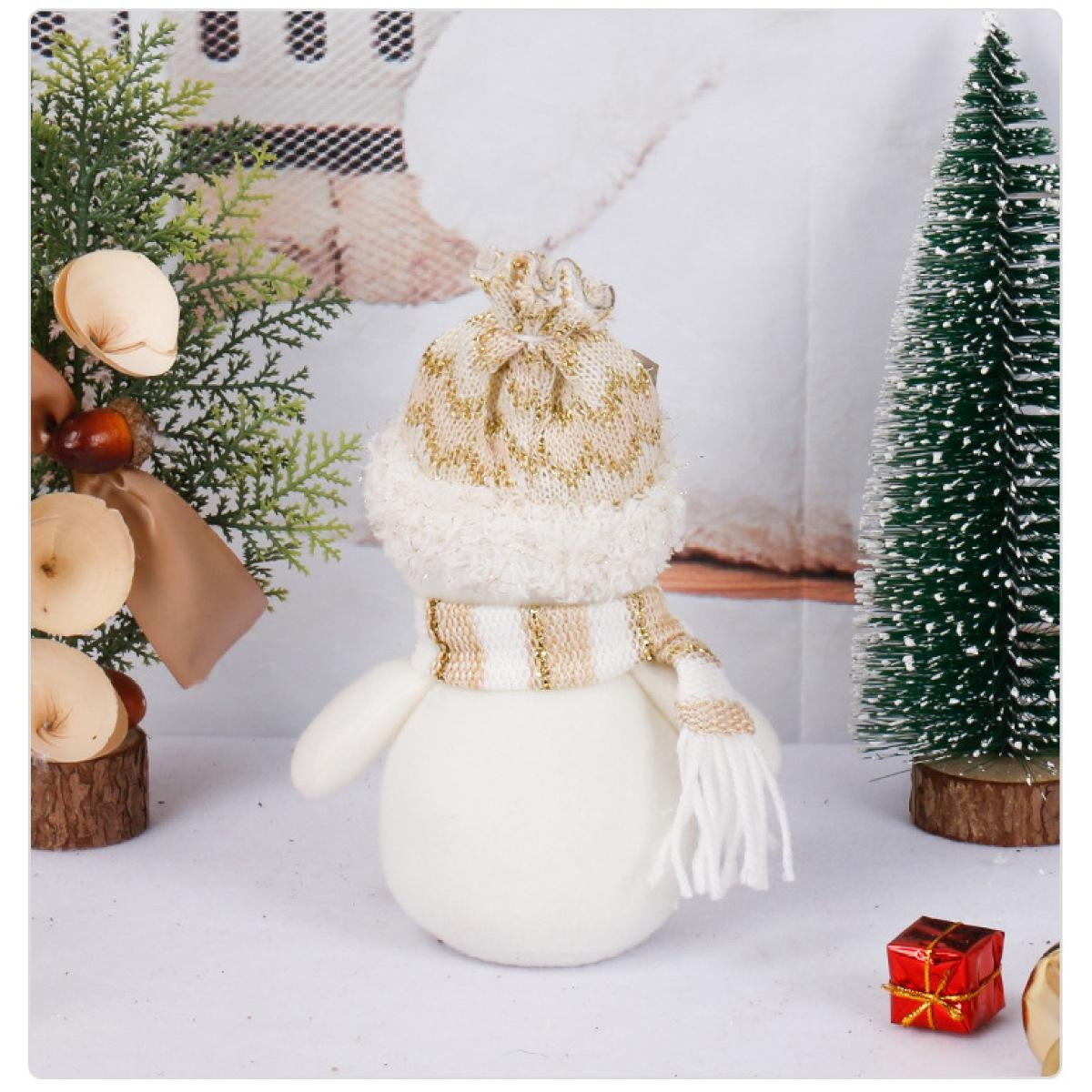 Christmas dwarf doll supplies old man snowman doll Christmas decoration products Christmas gift ornaments