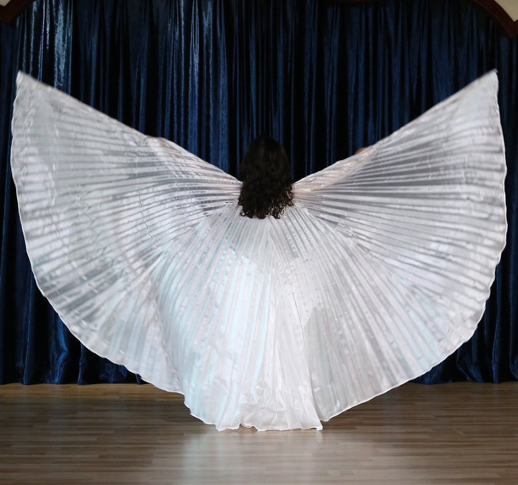 Costumes d'Halloween légers Ailes Isis de danse du ventre Ailes colorées pour enfants 