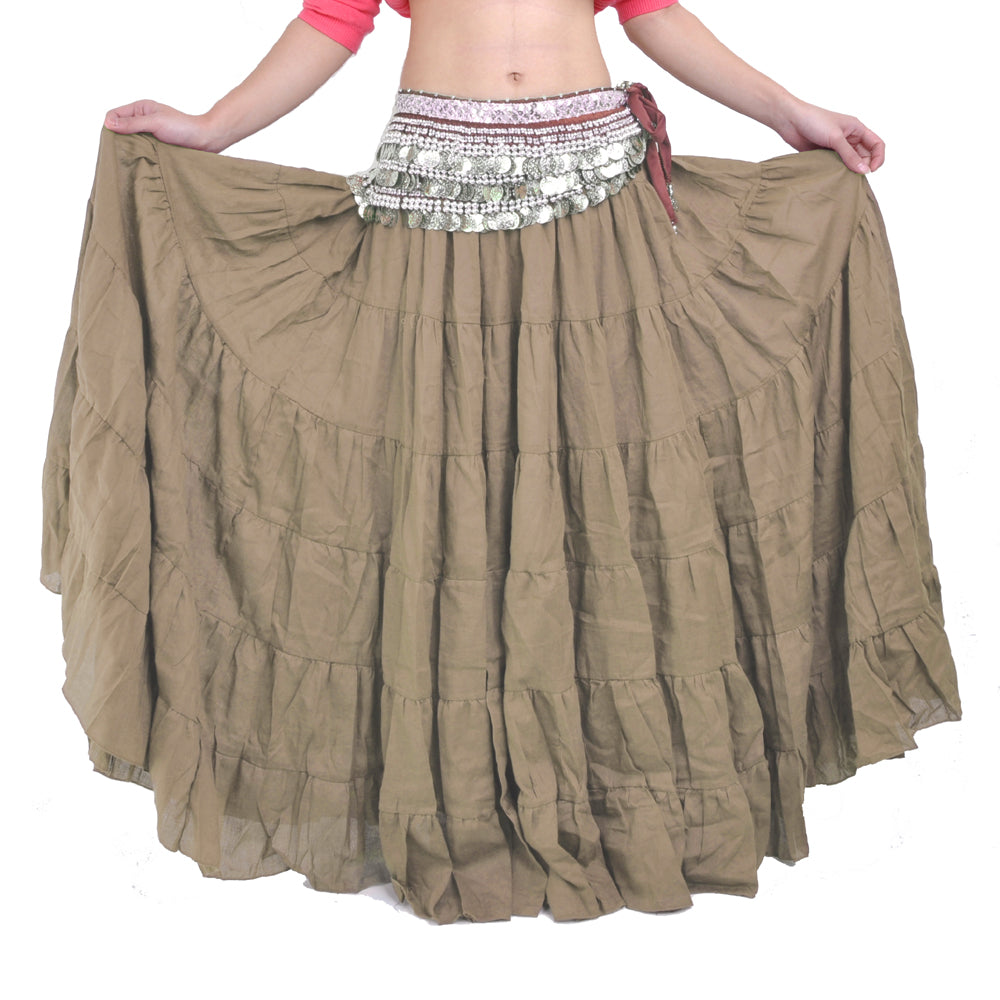 New Arrivals Super Big Swing 8 Meters Flax Tribal Skirt, Belly dance, Gypsy Skirt, Bohemia skirt