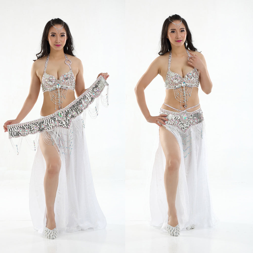 New Arrivals Belly Dance Costumes with Belly Dance Rose Skirt Belly Dance Dress 1 Set