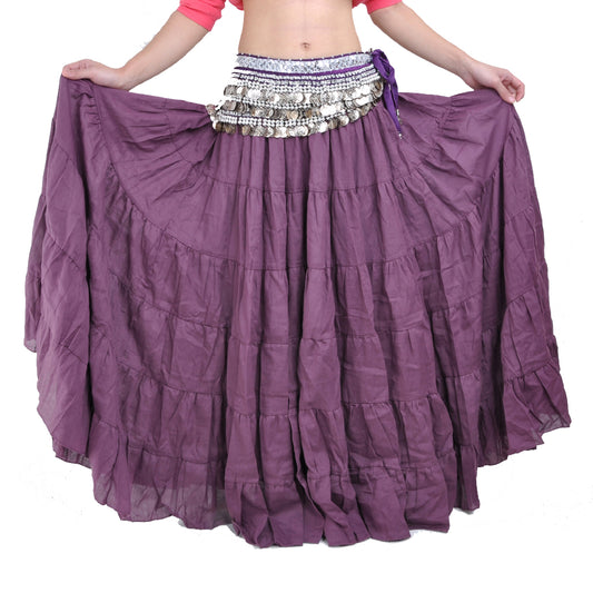 New Arrivals Super Big Swing 8 Meters Flax Tribal Skirt, Belly dance, Gypsy Skirt, Bohemia skirt