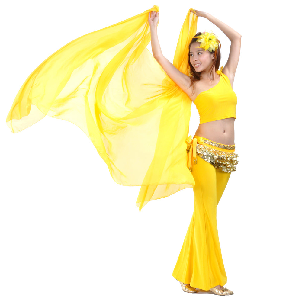 Lightweight 100% Chiffon Hand Scarf Belly Dance Scarf Throwing Chiffon Hand Scarf Belly Dance Costume Outfit Scarf